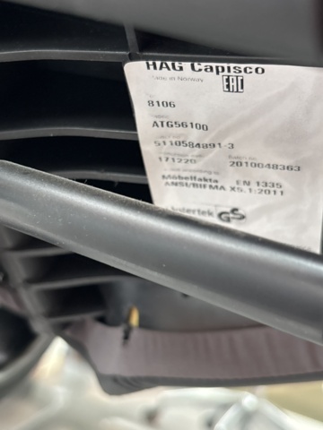 1387013-8 Kontorsstol - HÅG Capisco 8106