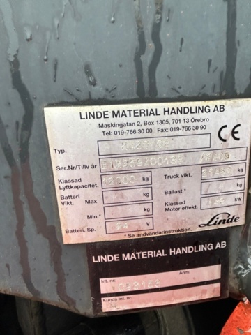 1411361-30 Motviktstruck Linde H 120D