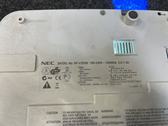 1418151-5 Projektor NEC NP-V300W