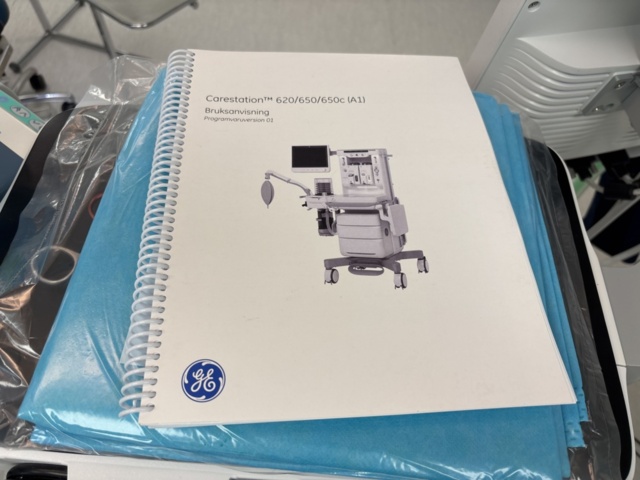 1409166-22 Carestation 650 - GE Healthcare