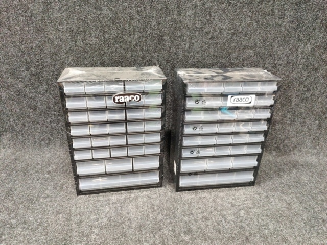 1418050-1 2 st Sortimentsskåp Raaco