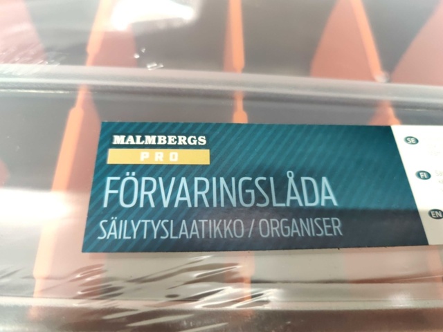 1418051-3 2 st Förvaringslådor, Malmbergs