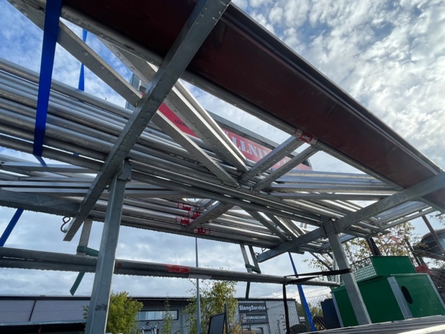 1403515-12 Ställningstrailer - SM Släp med Altrad ställning