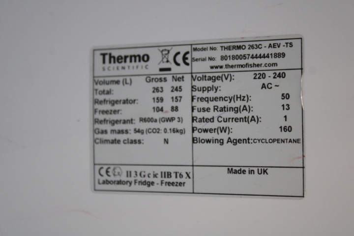 1410600-11 Kyl/frys för labb Thermo 263C