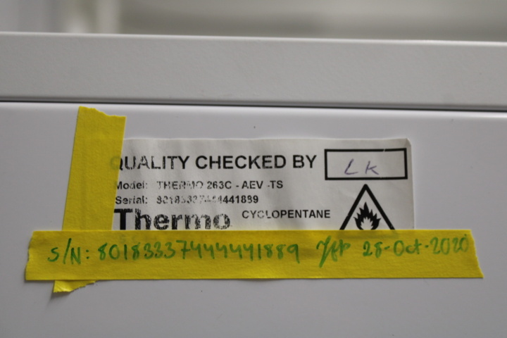 1410602-6 Kyl/frys för labb Thermo 263C