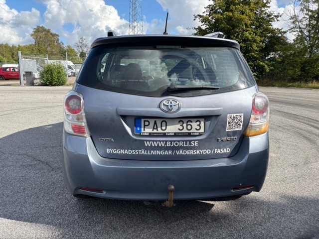 1418846-4 Toyota Verso 1.8 Valvematic Manuell, 147hk, 2010