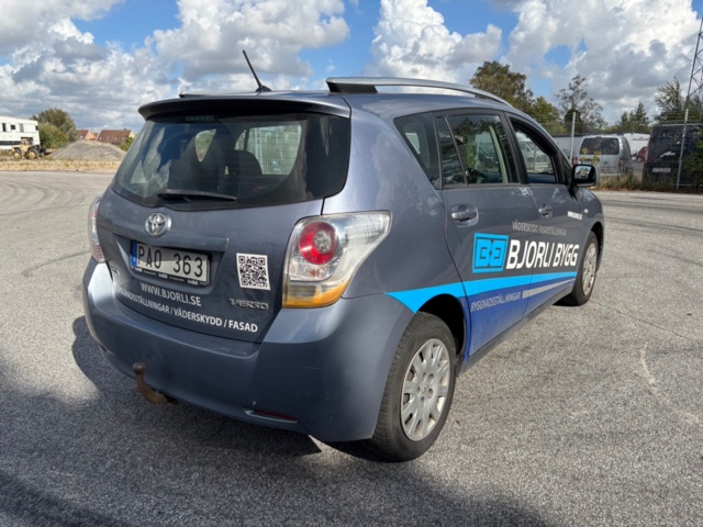 1418846-5 Toyota Verso 1.8 Valvematic Manuell, 147hk, 2010