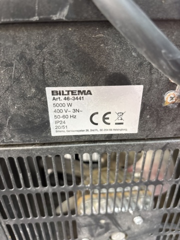 1408528-3 Värmefläktar 4 st - Malmbergs / Termo / Prof m.fl