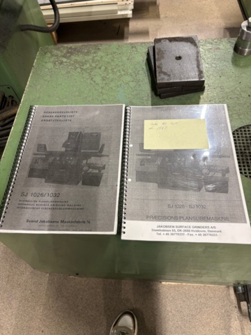 1372916-15 Planslipmaskin Jakobsen SJ 1026 -1987