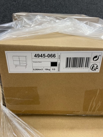 1419118-3 8 pcs Cocktail cabinet Tenzo 3 doors, 2 drawers