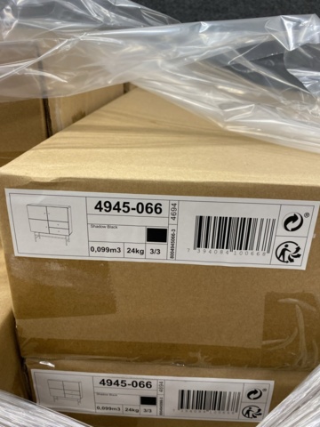 1419118-5 8 pcs Cocktail cabinet Tenzo 3 doors, 2 drawers