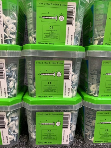 1418512-6 9 pcs. Packages Mounting screw 4.2x13mm, Essve