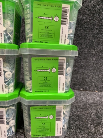 1418512-7 9 pcs. Packages Mounting screw 4.2x13mm, Essve