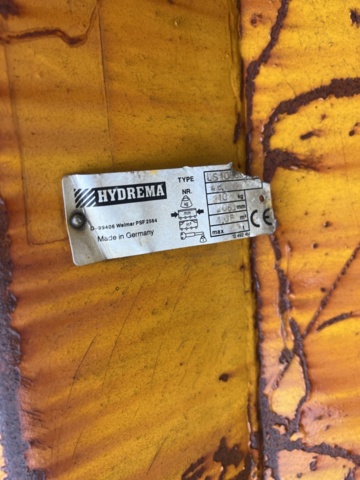 1384558-10 Hjullastare med skopa - Hydrema WL550B (WL5)