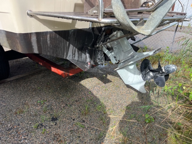 1384559-7 Motorbåt Fjord 26” med vagn