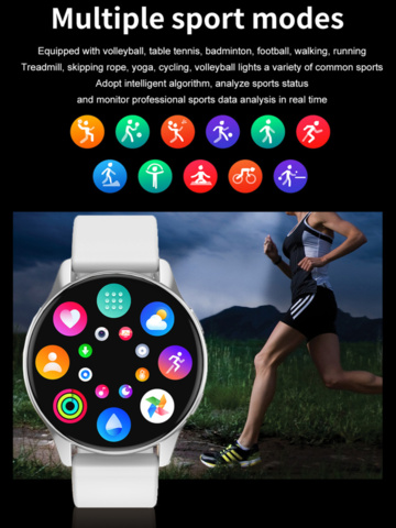 1419510-2 Smartklocka PRO – Pulsmätning, Sportlägen & Magnetisk laddning - Fri frakt