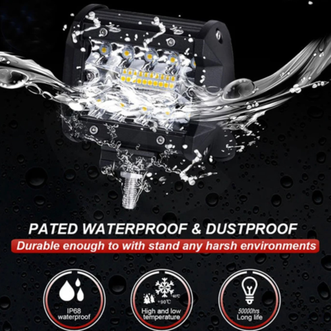 1419515-4 6 st LED Arbetsbelysning 60W - Fri frakt