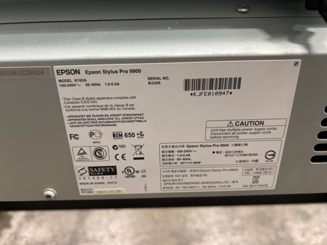 1419617-6 Storformatsskrivare Epson stylus PRO 9900