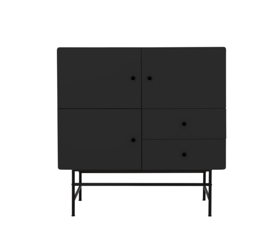 1419118-1 8 pcs Cocktail cabinet Tenzo 3 doors, 2 drawers