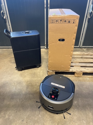 1395626-1 Städrobot -  PurGoBot med arbetsstation och påfyllningsvagn