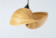 1420665 Ceiling lamp, – Grace of Bali, Verza, bamboo, 400 x 400 x 200 mm
