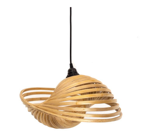 1420787-1 Ceiling lamp - Grace of Bali, Verza Dua, bamboo, 400 x 400 x 200 mm