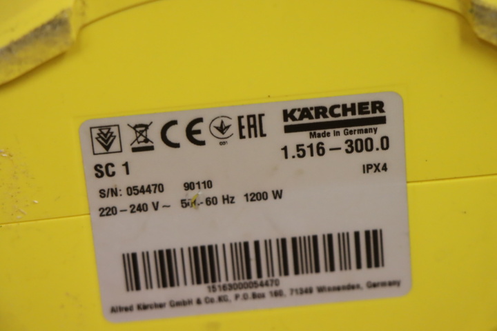 1174442-6 Ångtvätt Kärcher SC1 och Kärcher SC2