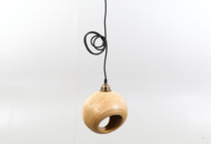 1421106 Taklampa – Grace of Bali, Mutiara, bambu, 300 x 300 x 290mm
