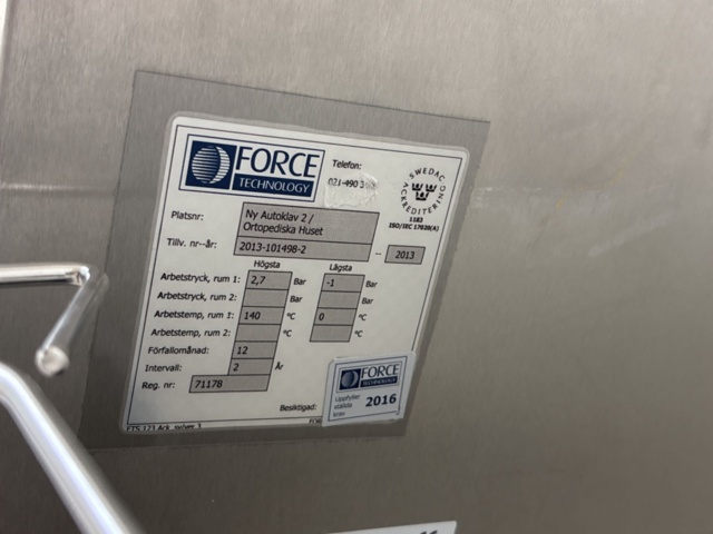 1409174-10 Autoklav - Getinge HS-33