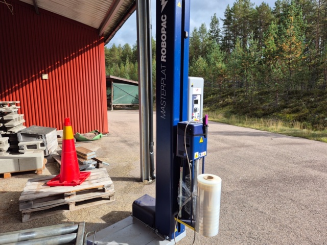 1373438-5 Sträckfilmsmaskin Robopac Masterplat Plus PGS