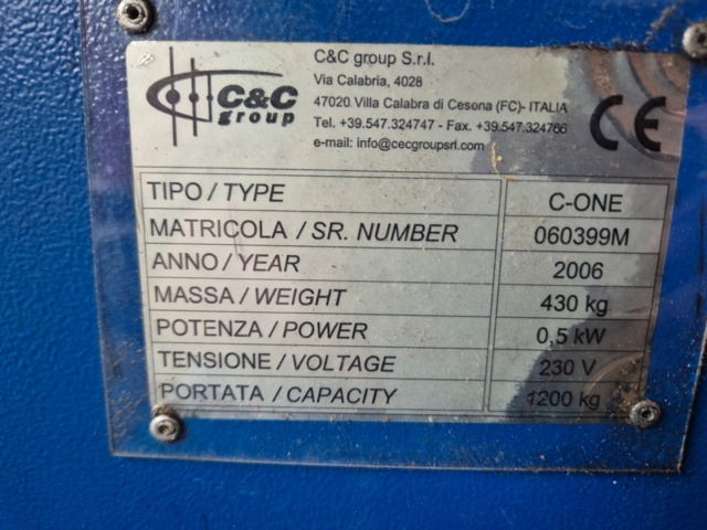 1373439-6 Sträckfilmsmaskin C&C Group C-ONE