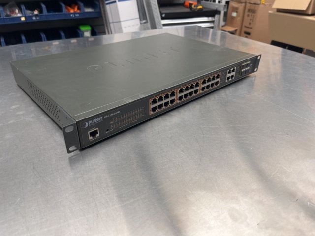 1291200-8 Planet GS-4210-24P4C Nätverksswitch