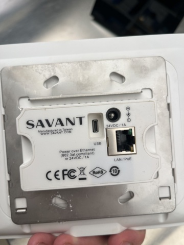 1291206-7 Touch panels for Control 4 control systems