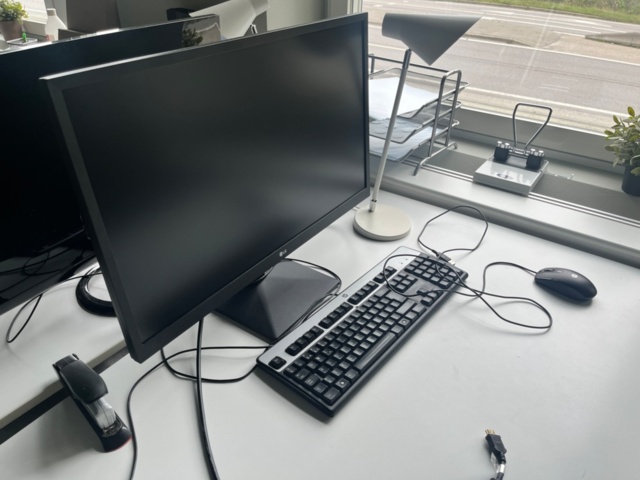 1204780-4 Collection of office furniture and electronics