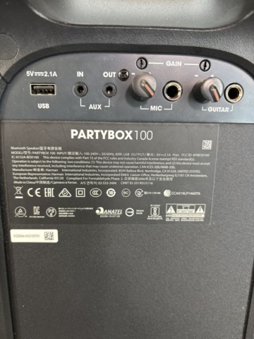 1420804-4 Högtalare - JBL Partybox 100