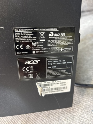 1420805-6 Stationär dator - Acer Predator PO3-600