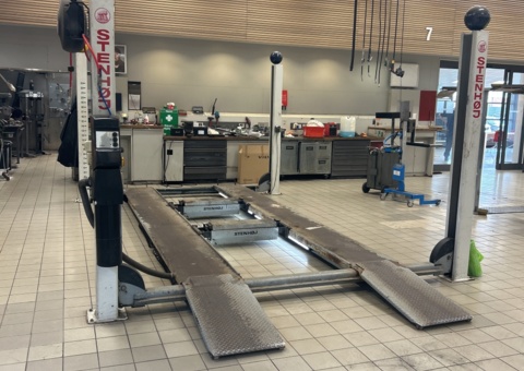 Avveckling av bilverkstad