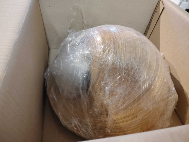 1422153-2 Taklampa - Grace of Bali, Wulan, bambu, 400 x 400 x 210 mm