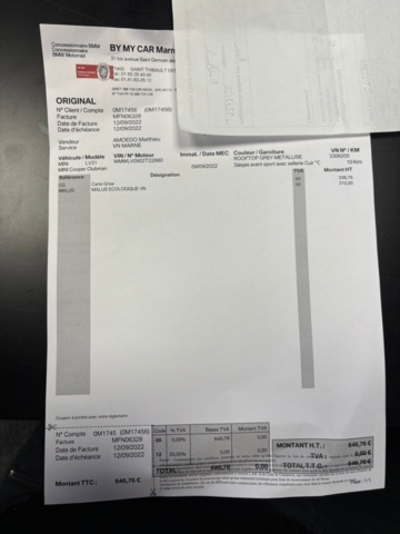 1418842-20 Mini Cooper Clubman (Fransk reg, saknar nyckel) UPPDATERAD