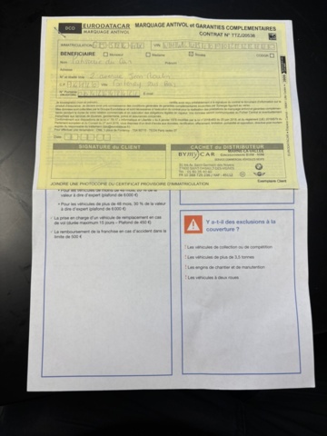 1418842-24 Mini Cooper Clubman (Fransk reg, saknar nyckel) UPPDATERAD