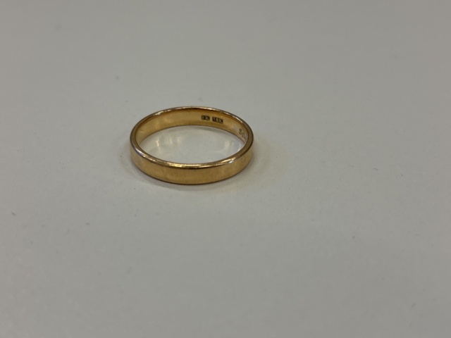 1378163-2 Guldringar 2st 18K