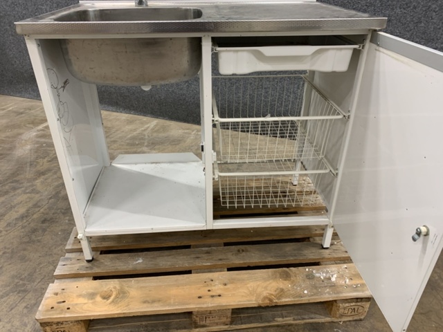 1421173-4 Diskbänk med underskåp