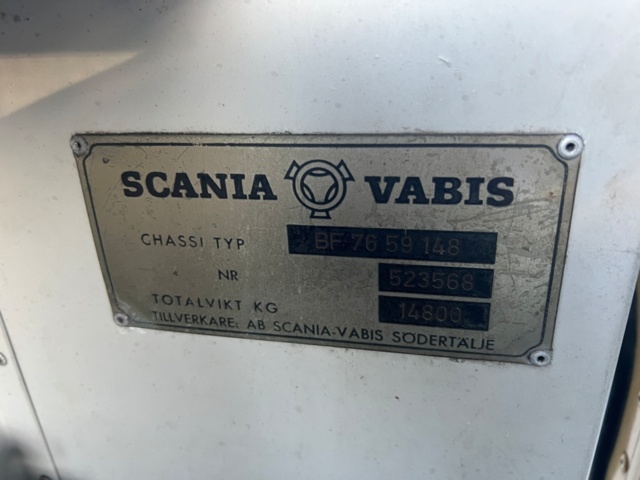 1422513-60 Buss Scania Vabis BF 7659 - 1967