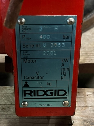 1422530-5 Ridgid Pipe Bender