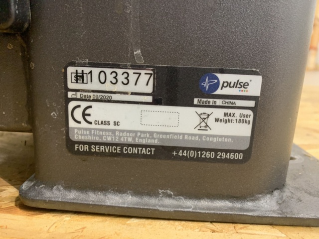 1422554-16 Leg extension-maskin, Puls Fitness