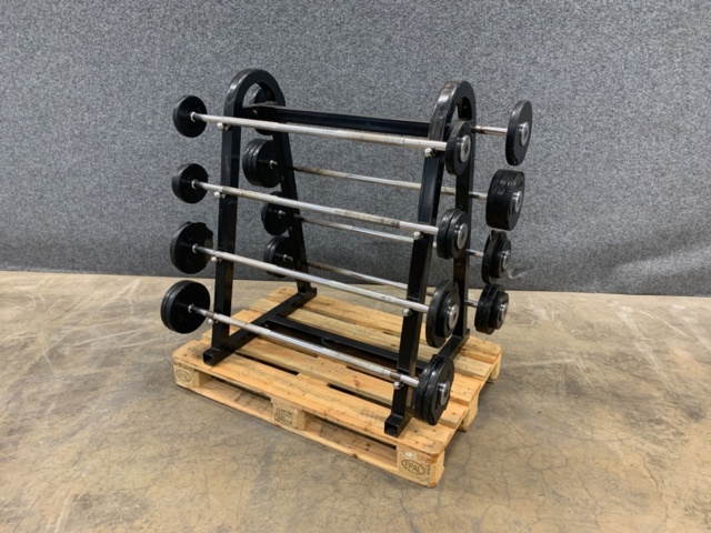 1422556-1 Skivstångsställ med vikter, Eurosport