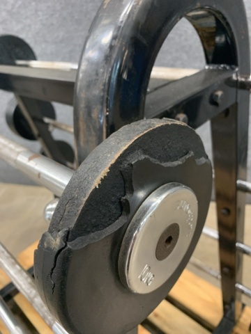 1422556-3 Skivstångsställ med vikter, Eurosport