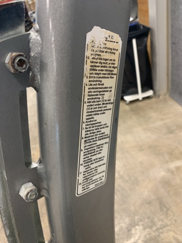 1422557-8 Bänkpress-ställning, Cybex