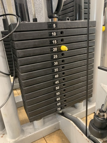 1422558-25 Kabelmaskin/multigym, Teca 500 790