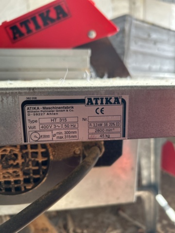 1378183-6 Klyvsåg byggsåg Atika HT 315